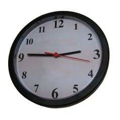 Relógio de parede redondo ou oitavado Personalizado para Brindes H1152