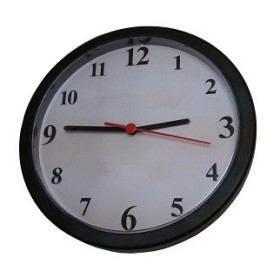 Relógio de parede redondo ou oitavado Personalizado para Brindes H1152