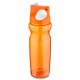 Squeeze PVC 870 ml com alça de mão emborrachado e canudo Personalizado H1425