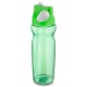 Squeeze PVC 870 ml com alça de mão emborrachado e canudo Personalizado H1425