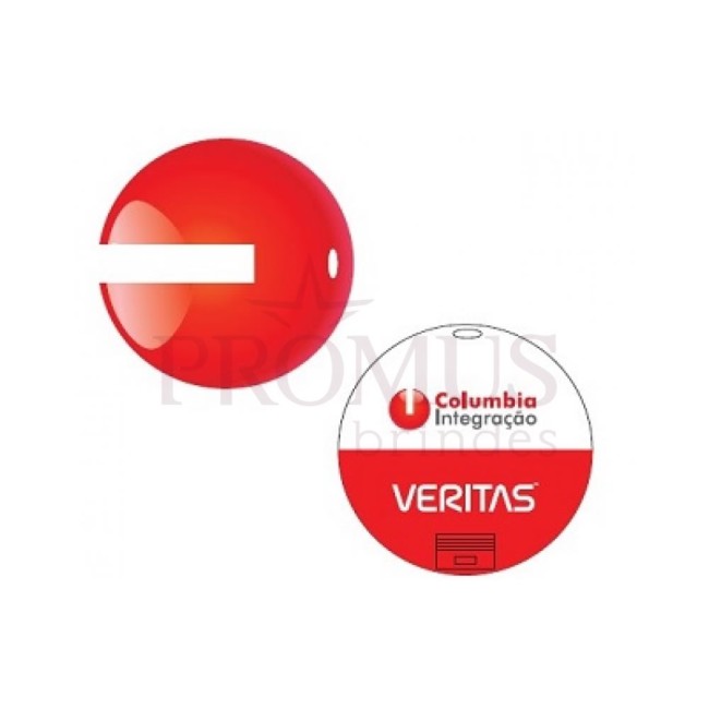 Pen card personalizado redondo em pvc H982