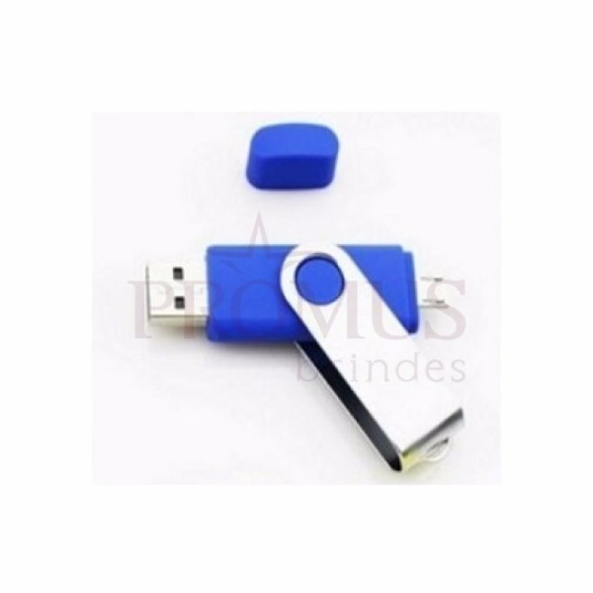 Pen Drive Dupla Interface USB Personalizado H1041