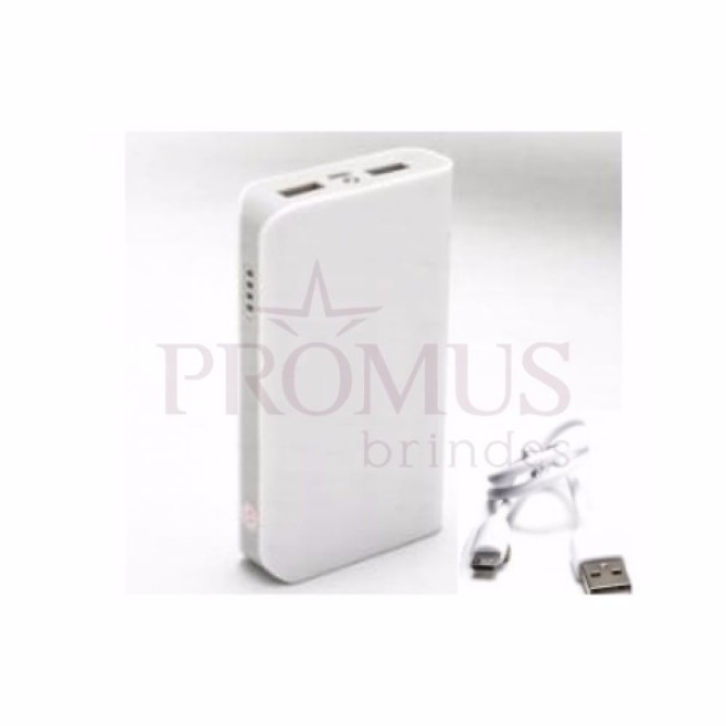 Carregador Power Bank com 3 Baterias Internas Personalizado para Brindes H979