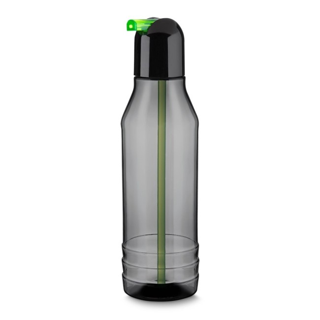 Garrafa pvc 600 ml com canudo policarbonato Personalizada para Brindes H1472
