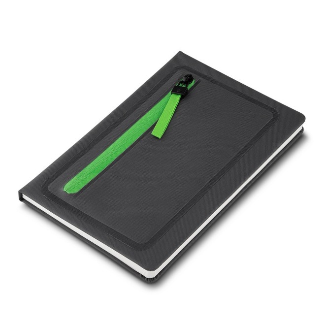 Cadernos de anotações com porta objetos na capa Personalizado para Brindes H1576