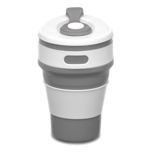 Copo retrátil 350 ml de silicone, livre de BPA Personalizado para Brindes H1635