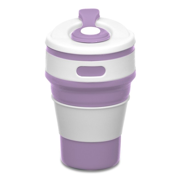 Copo retrátil 350 ml de silicone, livre de BPA Personalizado para Brindes H1635