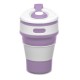Copo retrátil 350 ml de silicone, livre de BPA Personalizado para Brindes H1635