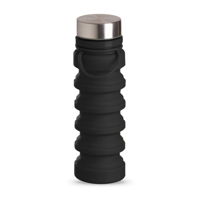 Garrafa em silicone retrátil com alça Personalizada para Brinde H1647