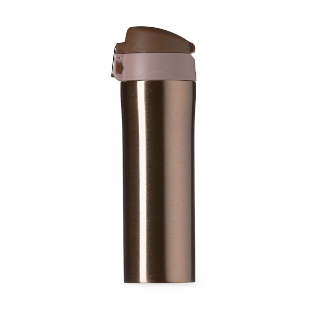 Garrafa térmica 500 ml colorida com sistema de trava Personalizada para Brindes H1619