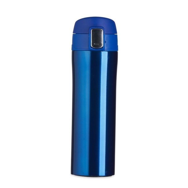 Garrafa térmica 500 ml colorida com sistema de trava Personalizada para Brindes H1619