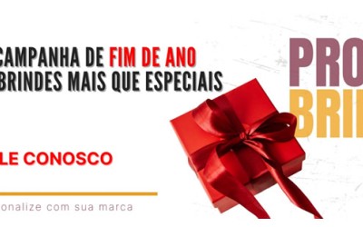 Sua Campanha de Fim de Ano com Brindes mais que especiais